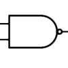 Simbolo Porta NAND
