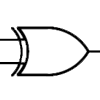 Simbolo Porta XOR
